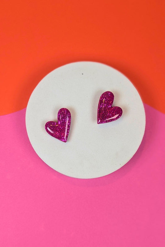 Coeur XL uni (Attache clou) - Collection Les Éclatées