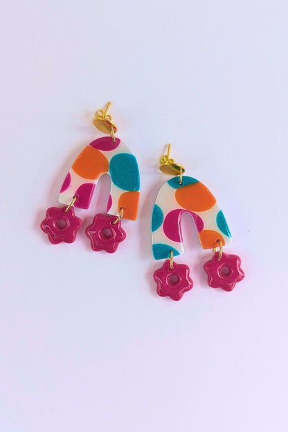 Boucles d'oreilles Josie Punch aux Fruits - Collection Les Éclatées