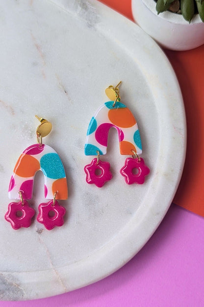 Boucles d'oreilles Josie Punch aux Fruits - Collection Les Éclatées