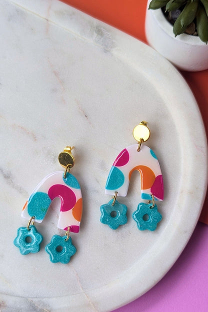 Boucles d'oreilles Josie Punch aux Fruits - Collection Les Éclatées