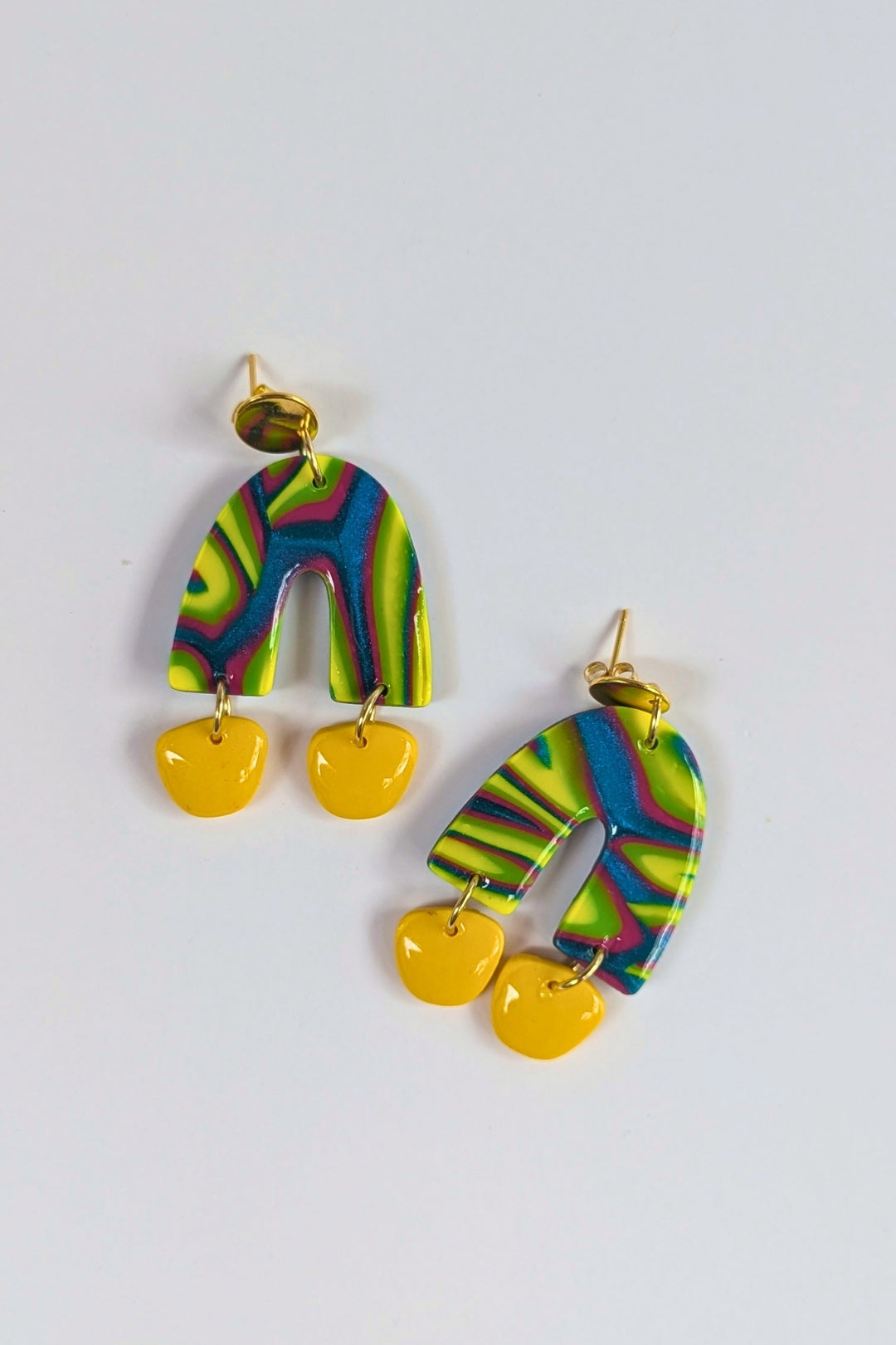 Boucles d'oreilles Josie - Collection Les Éclatées