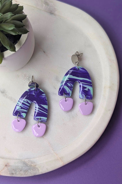 Boucles d'oreilles Josie - Collection Les Éclatées