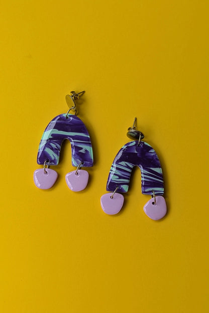 Boucles d'oreilles Josie - Collection Les Éclatées