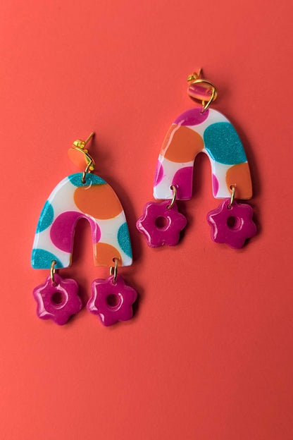Boucles d'oreilles Josie - Collection Les Éclatées