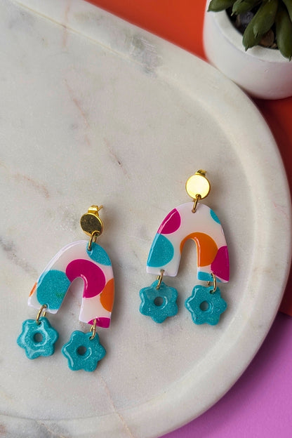 Boucles d'oreilles Josie - Collection Les Éclatées