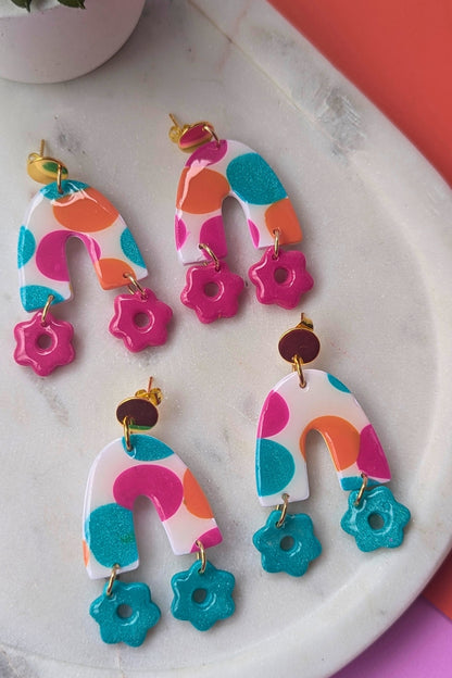 Boucles d'oreilles Josie - Collection Les Éclatées