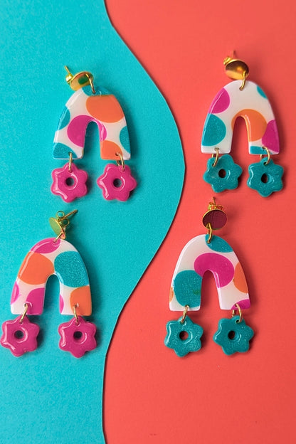 Boucles d'oreilles Josie - Collection Les Éclatées