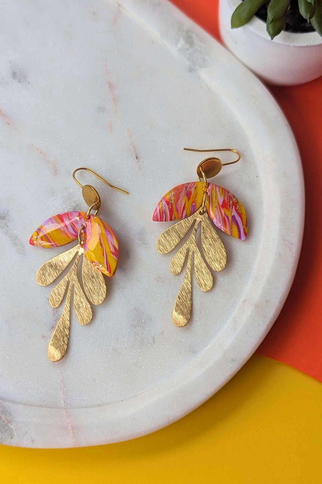 Boucles d'oreilles Canopée - Collection Les Éclatées