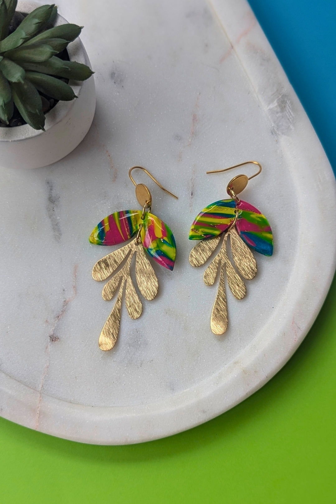 Boucles d'oreilles Canopée - Collection Les Éclatées
