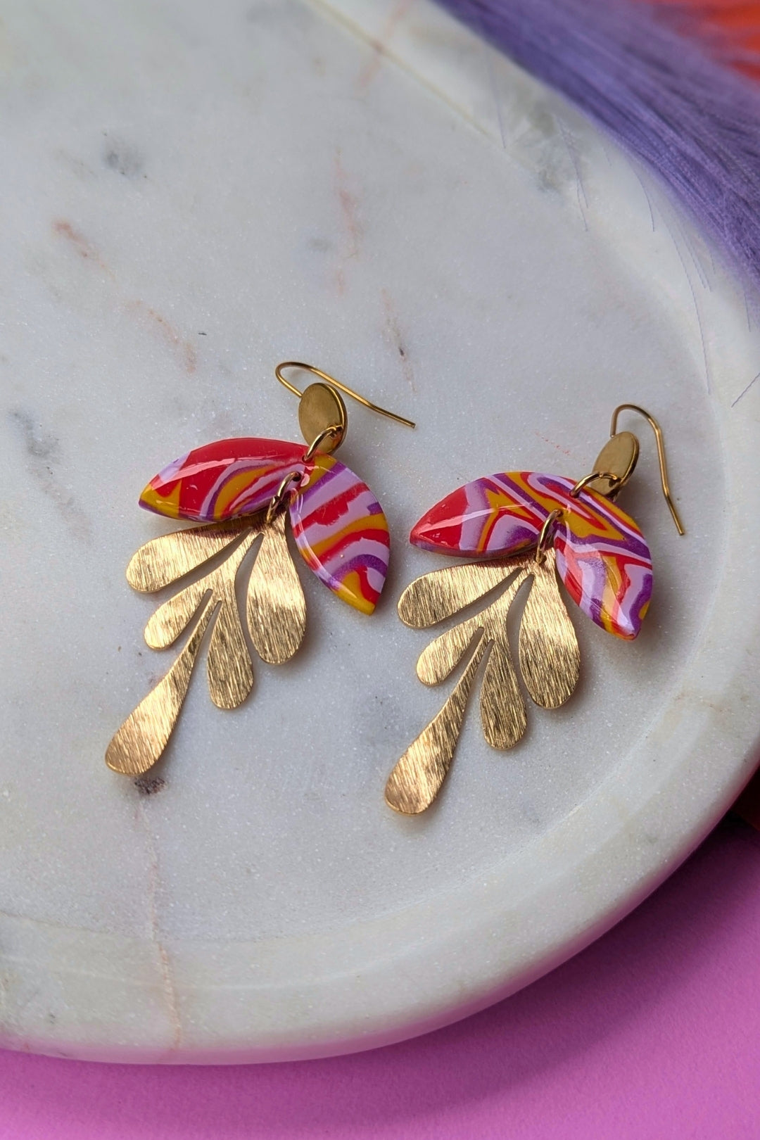 Boucles d'oreilles Canopée - Collection Les Éclatées