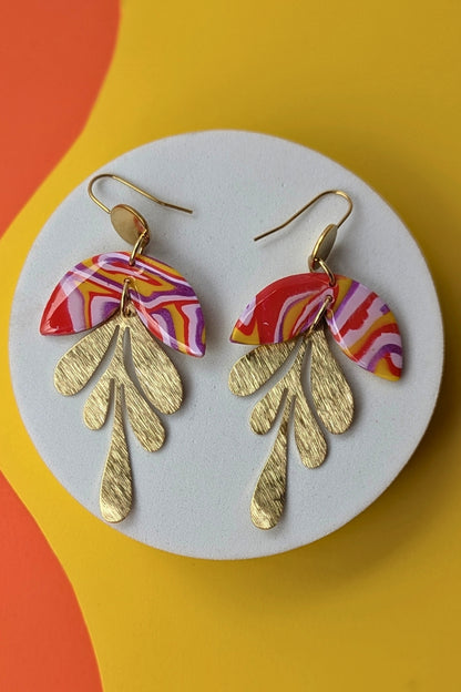 Boucles d'oreilles Canopée - Collection Les Éclatées