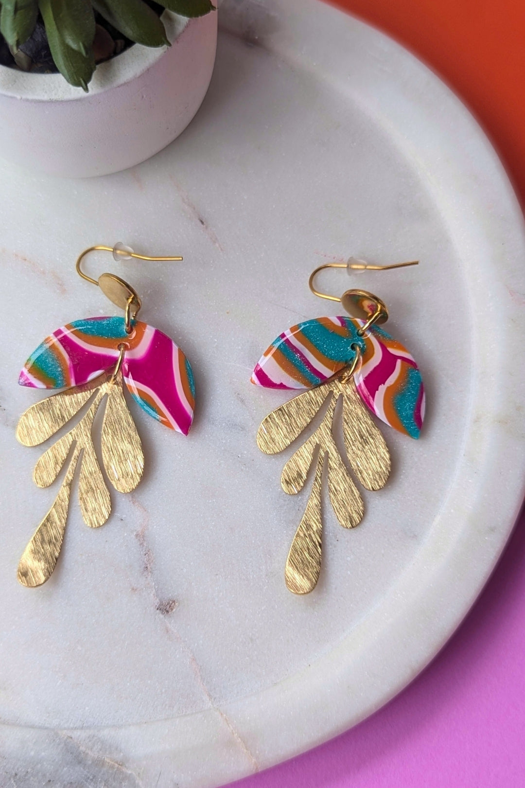 Boucles d'oreilles Canopée - Collection Les Éclatées