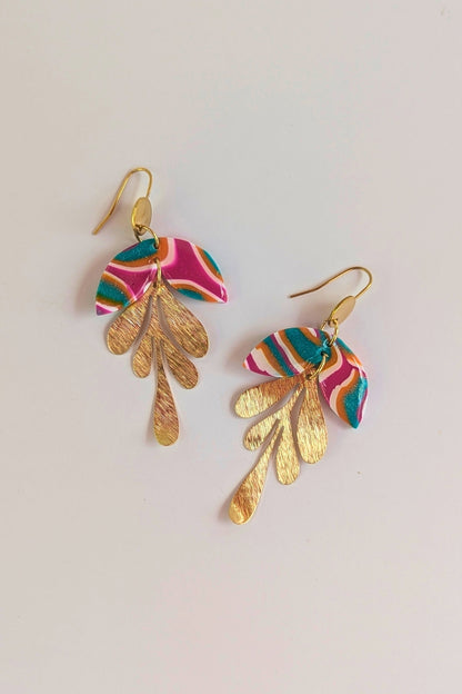 Boucles d'oreilles Canopée - Collection Les Éclatées
