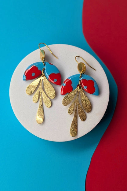 Boucles d'oreilles Canopée - Collection Les Éclatées