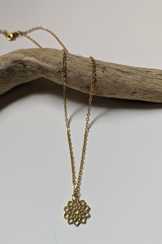 Collier Mandala pointes - Collection Harmonie