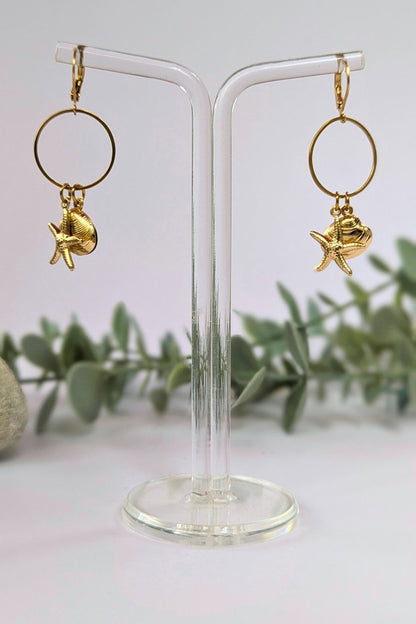 Boucles d’oreilles Marée délicate - Collection Harmonie