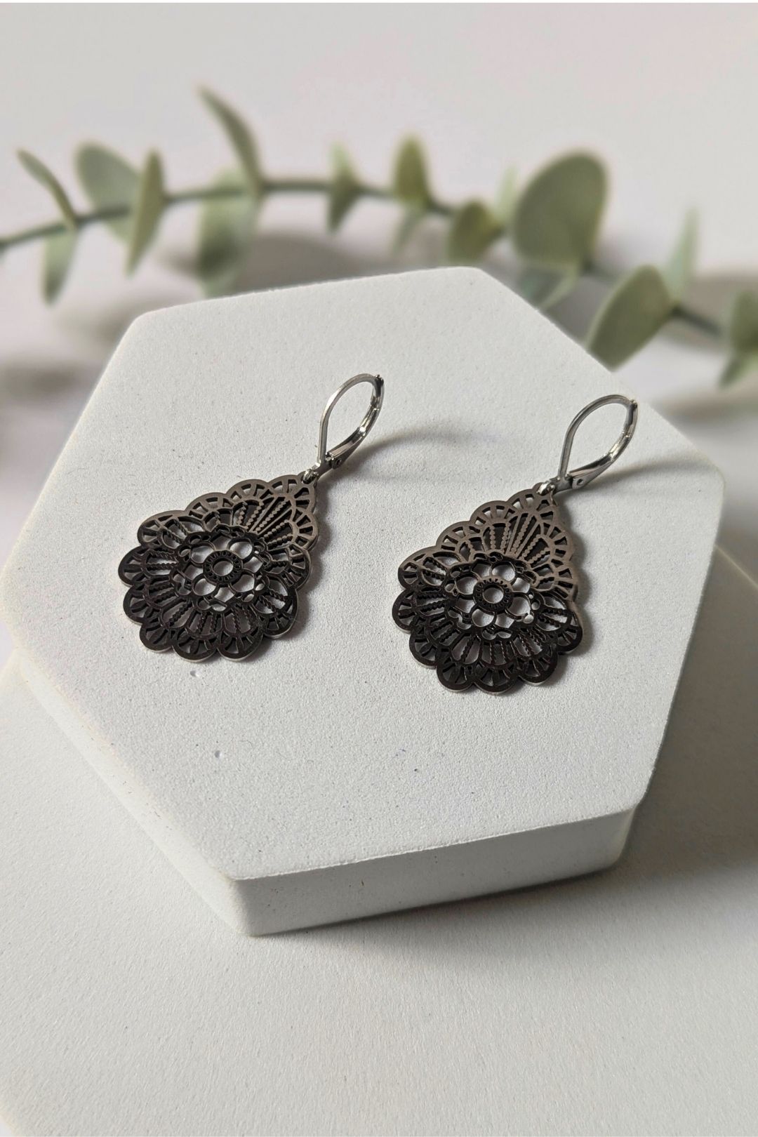Boucles d'oreilles Dentelle - Collection Harmonie