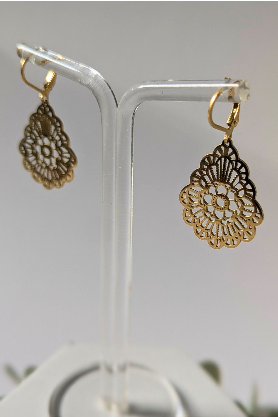 Boucles d'oreilles Dentelle - Collection Harmonie
