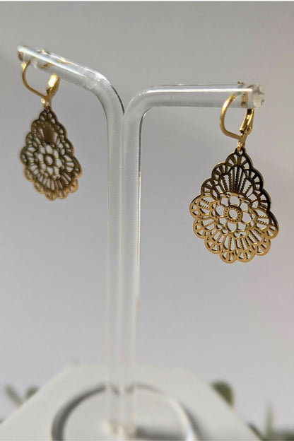 Boucles d'oreilles Dentelle - Collection Harmonie