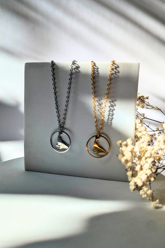 Collier  Baleine - Collection Harmonie