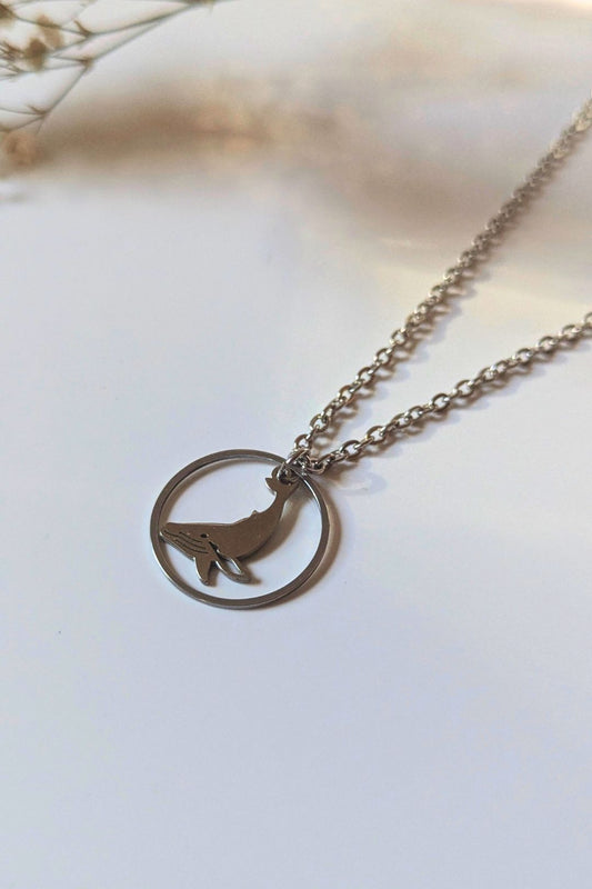 Collier  Baleine - Collection Harmonie