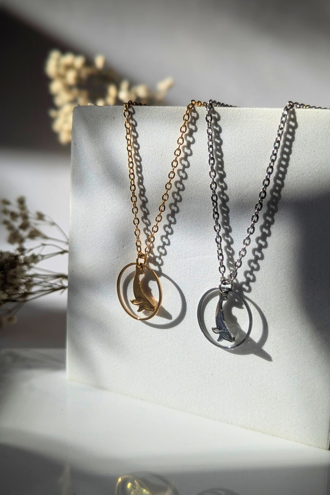 Collier  Baleine - Collection Harmonie