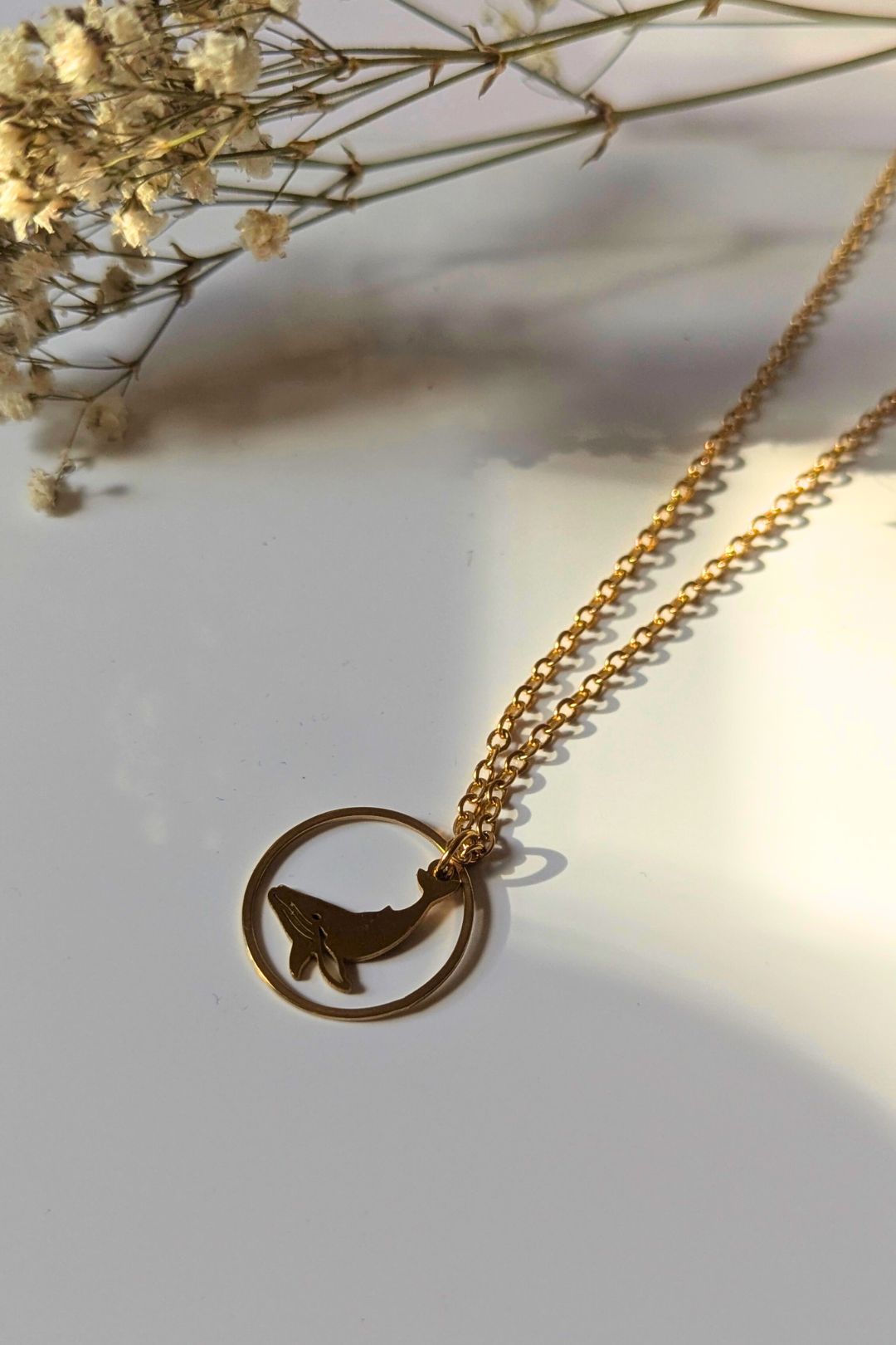 Collier  Baleine - Collection Harmonie