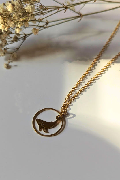 Collier  Baleine - Collection Harmonie