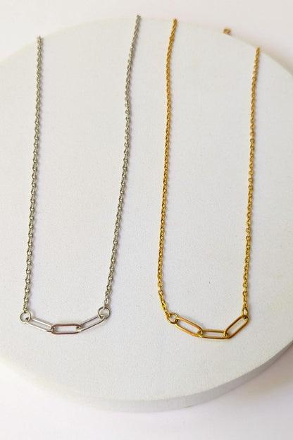 Collier Symbiose anneaux - Collection Harmonie