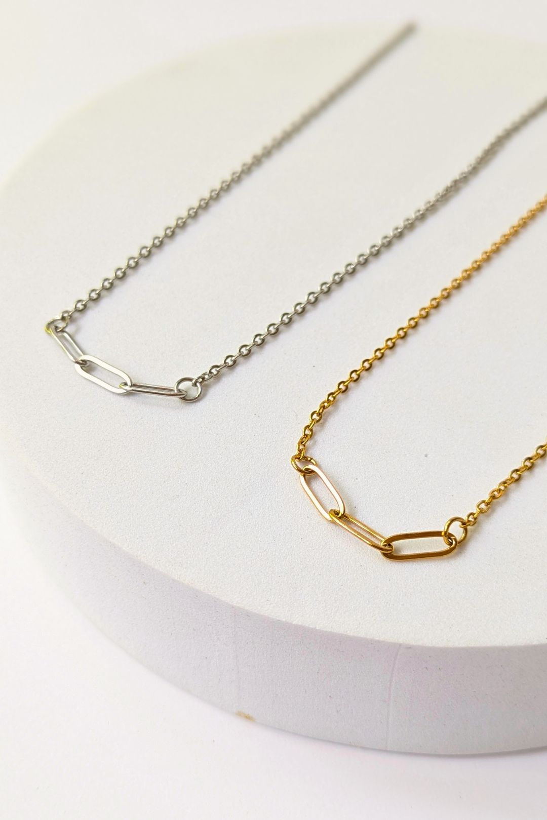 Collier Symbiose anneaux - Collection Harmonie
