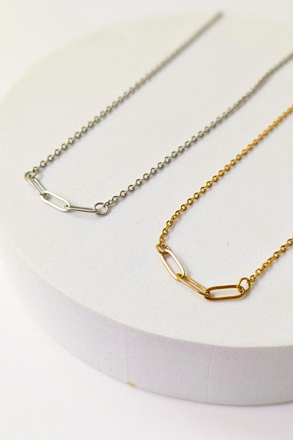 Collier Symbiose anneaux - Collection Harmonie