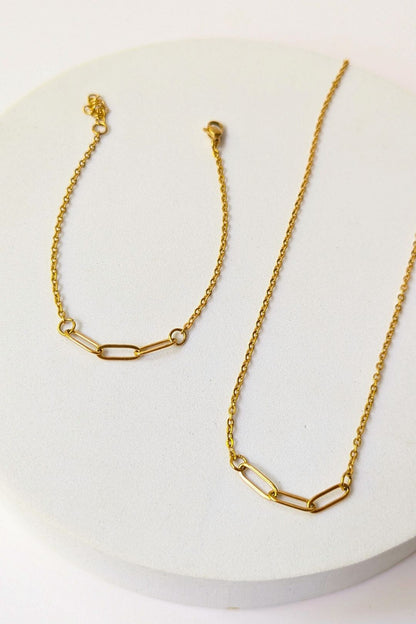 Collier Symbiose anneaux - Collection Harmonie