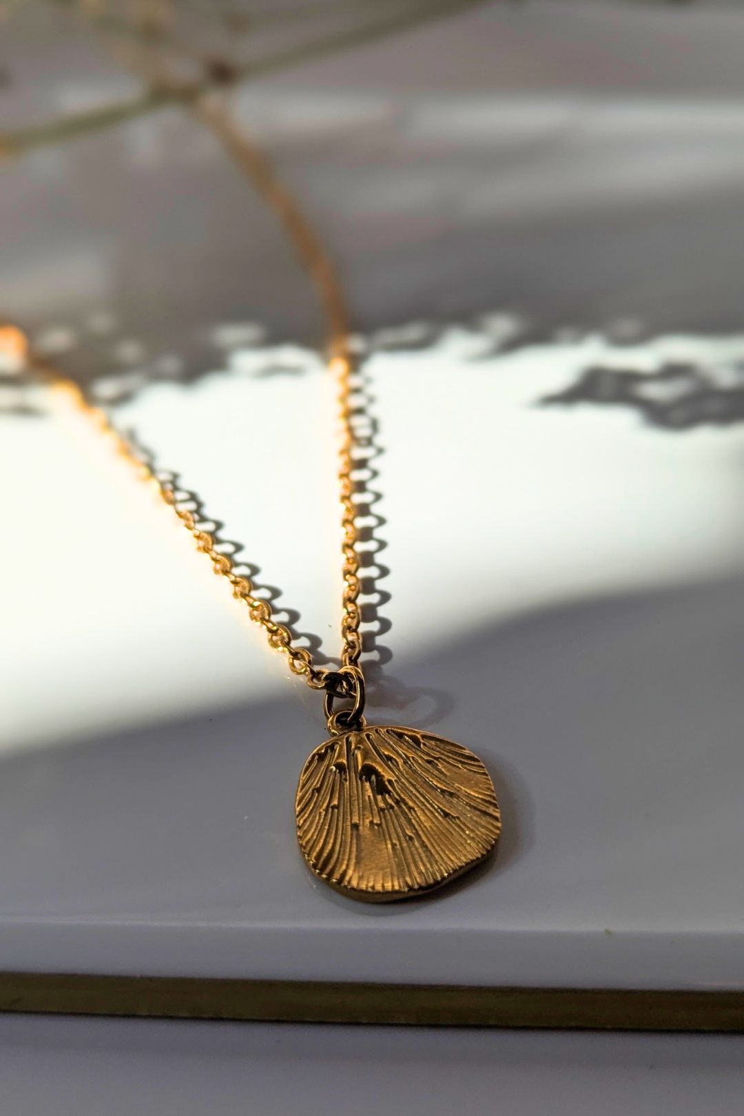 Collier Pétale d'Or - Collection Harmonie