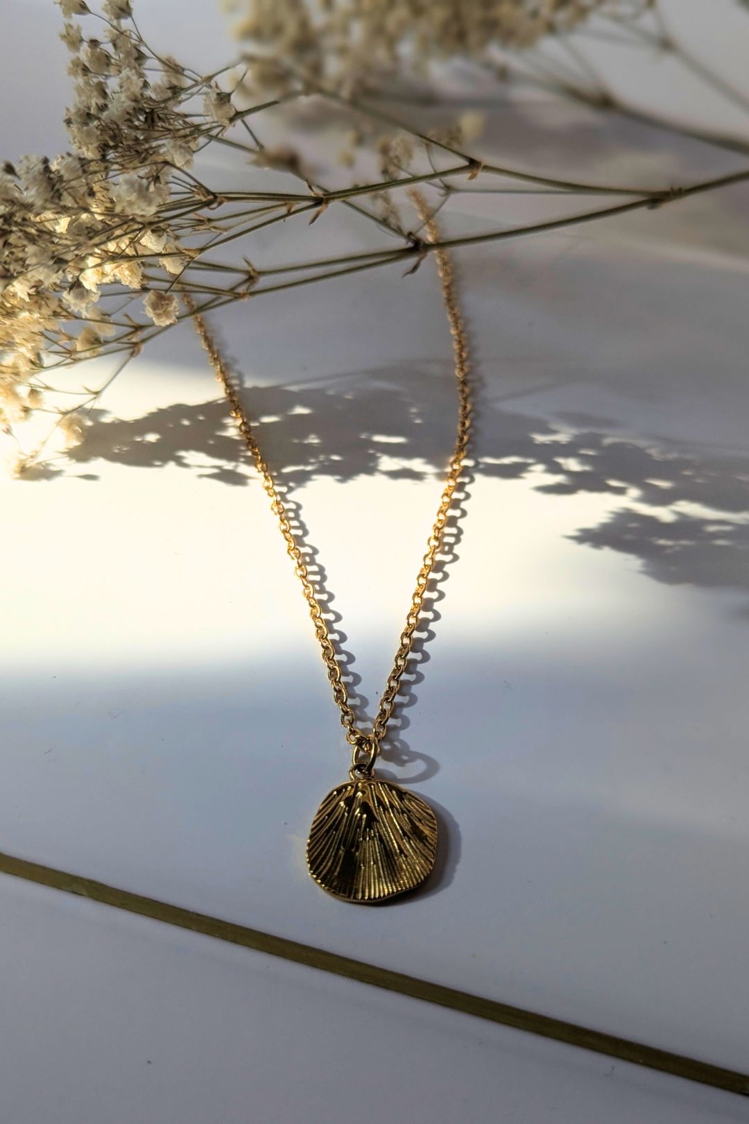 Collier Pétale d'Or - Collection Harmonie