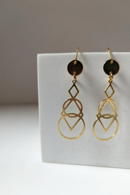 SÉROTONINE DESIGN - Boucles d'oreilles Géométrie Boucles d'oreilles by Sérotonine Design | Roxy Lama