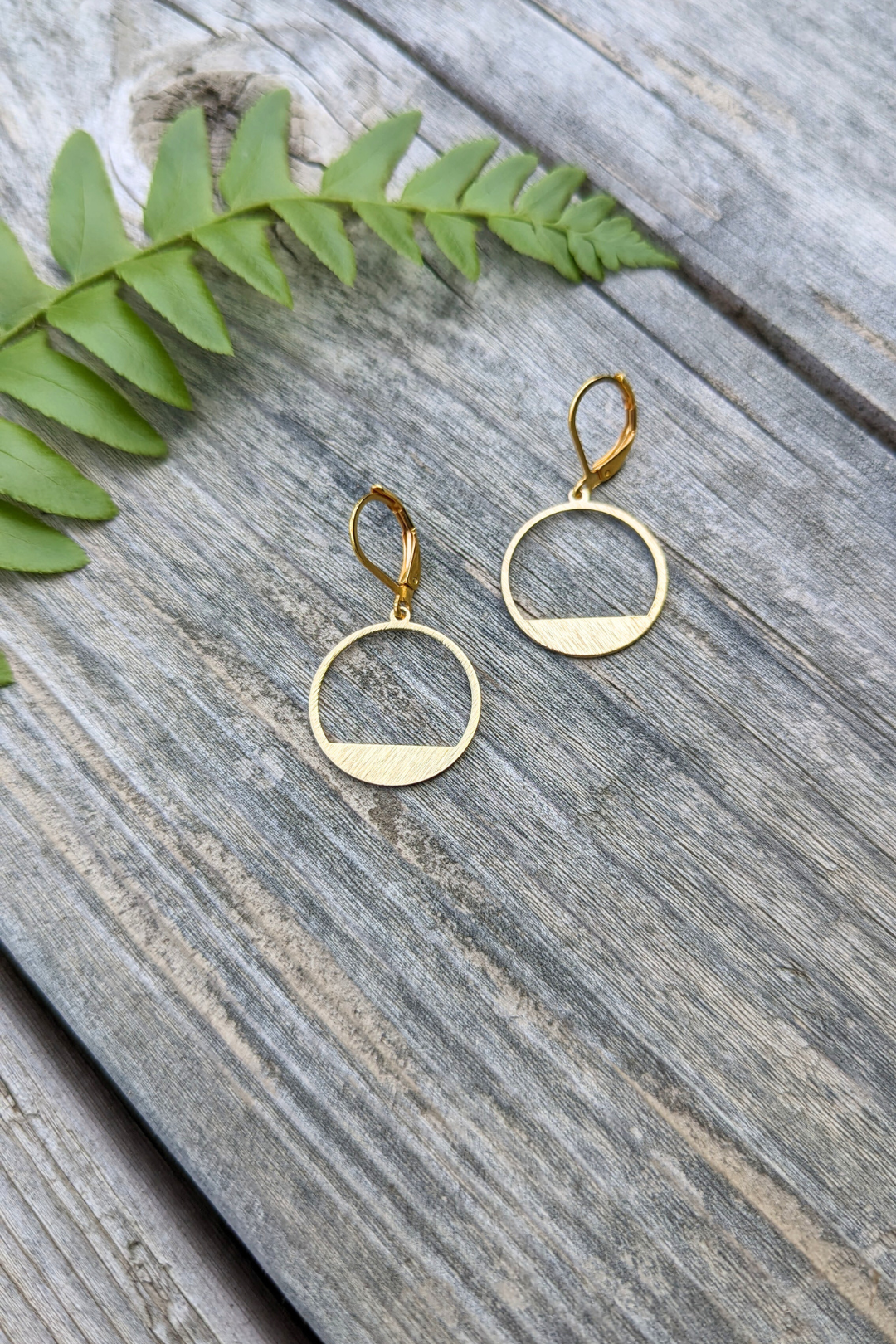 SÉROTONINE DESIGN - Linéa Or Boucles d'oreilles by Sérotonine Design | Roxy Lama