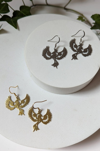 SEROTONINE DESIGN (Collection Harmonie) - Boucles oreilles Phoenix Boucles d'oreilles by Sérotonine Design | Roxy Lama